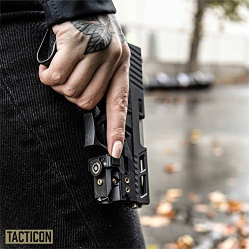 Battlebeam V1 Red Laser Sight | Rifle Or Handgun | Weaver Or Picatinny Rail | Blue Dot Lazer Sight Pistol | Tactical Sights Airsoft | Scope Hand Gun Rifles | Pistol | Air Soft Optic #TOP5