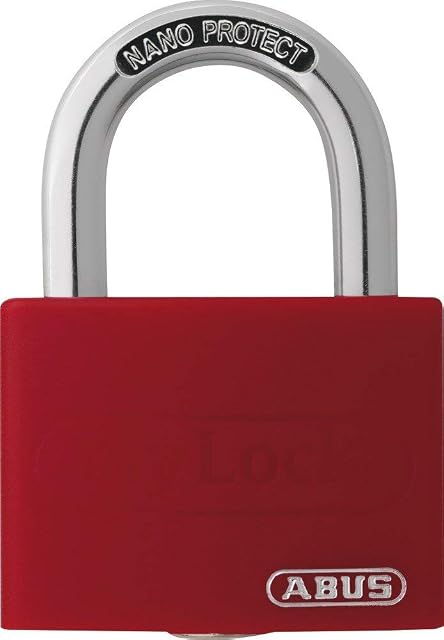 ABUS T65AL/40 Kłódka, Czerwony, 40 mm