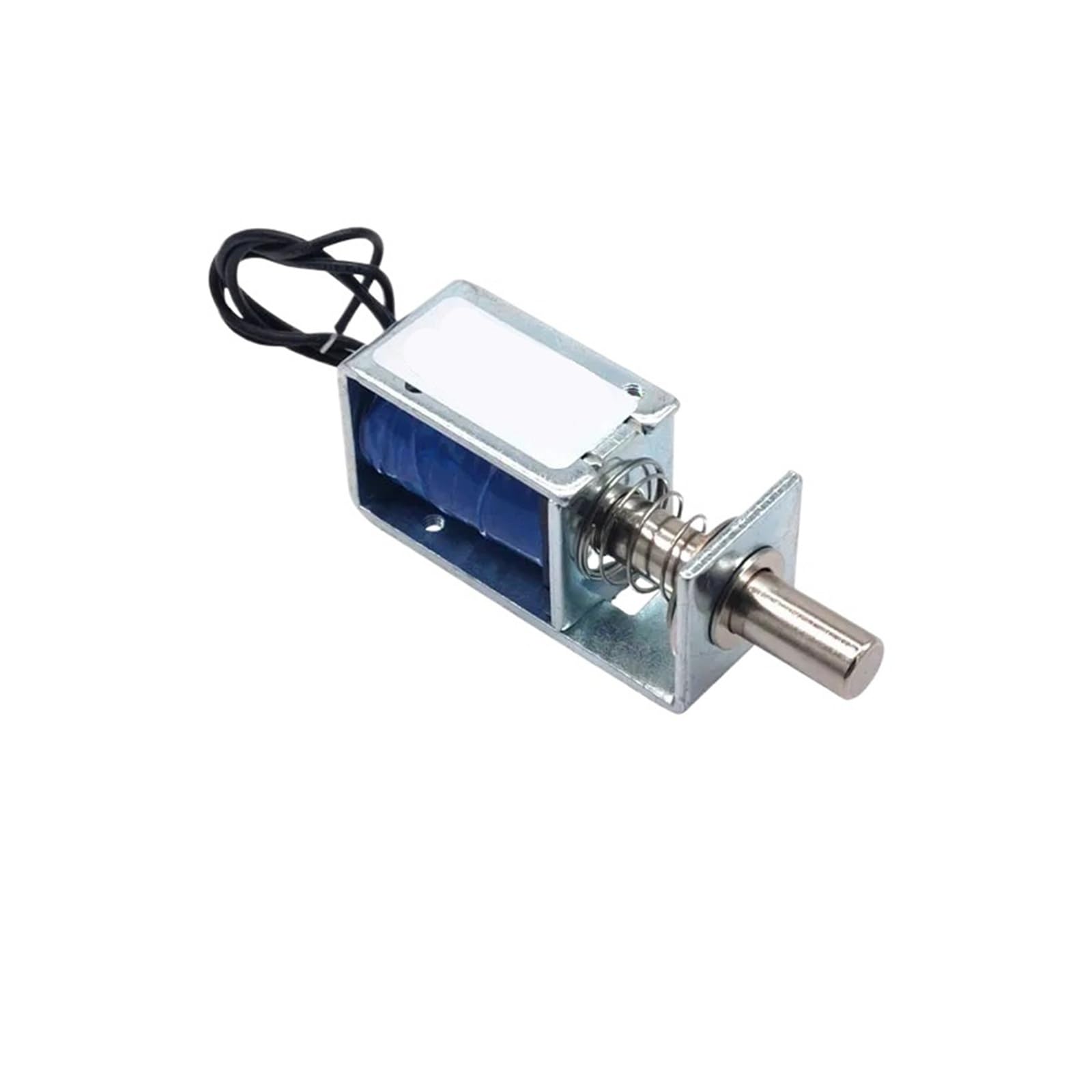 Powsi Dc24v Dc 12V 24V Electric Locks Electromagnet Stroke 10Mm Magnetic Lock For The Cabinet Door Lock