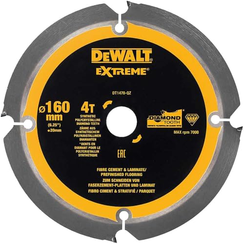 Dewalt Faserzement-Kreissägeblatt DT1470 160/20 mm 4