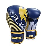 SXFXZ OPF Boxhandschuhe Competition Kampftrainingshandschuhe Fitness Praxis Kämpfen Kampf Erwachsener Kampf Sandbag Handschuhe Supplies,Blau,8oz