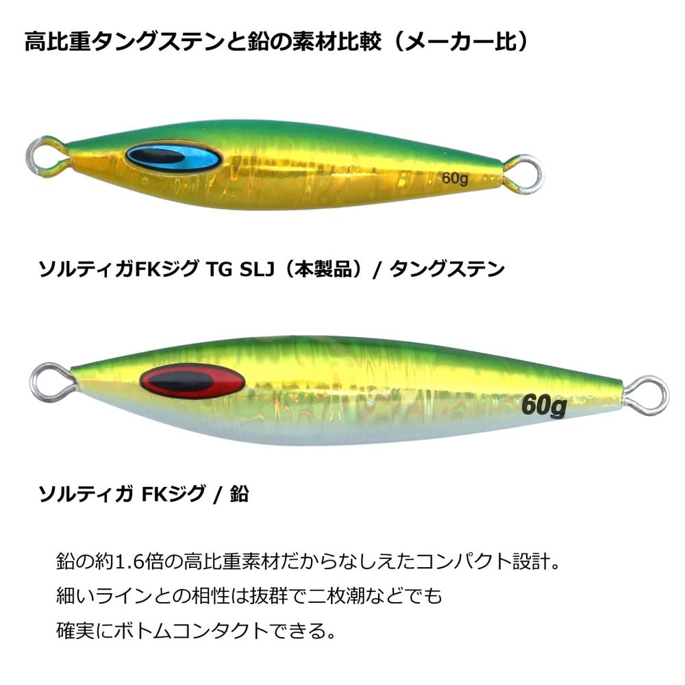Amazon.co.jp | ダイワ(DAIWA) ソルティガ FKジグTG SLJ 80g MG