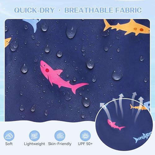 Image of American Trends Boys Swim Trunks Toddler Swim Shorts Bathing Suit Kids Swimsuit Youth Swimwear