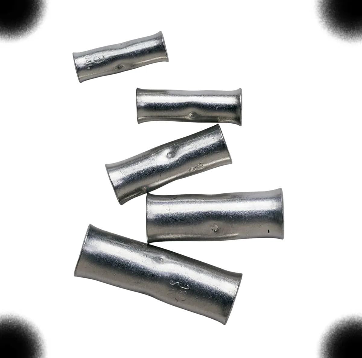 TM NEXDYNAMI 242130 Tinned Butt Connector Compatible with Ancor #8, 25pc