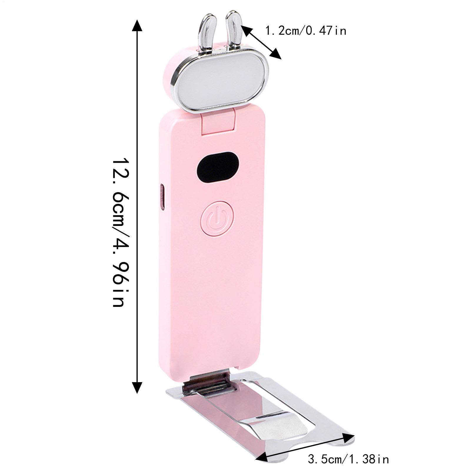 Luce lettura a clip Pieghevole Ricaricabile Luminosità Regolabile | Luce Da Lettura USB Per Amanti Dei Libri Per lettura notturna, campeggio, viaggio, ufficio, dormitorio, studio, hotel,