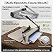 Heavy Duty Guillotine Paper Cutter - 400 Sheets Capacity, A3 Paper Trimmer for Office and Classrooms, Safety Lock Heavy Duty Paper Trimmer with Transparent Guard