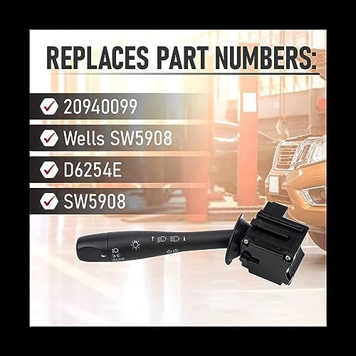 Levier de commande de clignotants pour trajets de nuit Chevrolet - 4