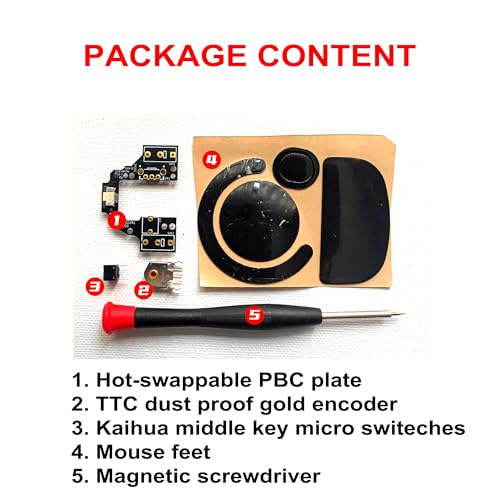 Micro interrupteur interchangeable carte PCB hotswap pour souris GPX