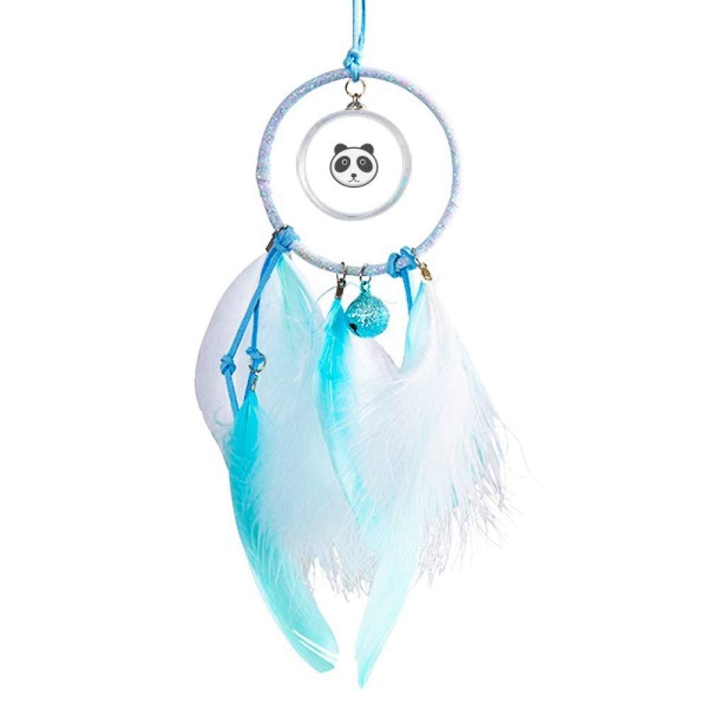 A K Homes -Cartoon Animal Lovely Panda Mildness Dream Catcher Wind Chime Car Hanging Pendant