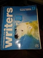 Strategies for Writers Teacher Edition 073675119X Book Cover