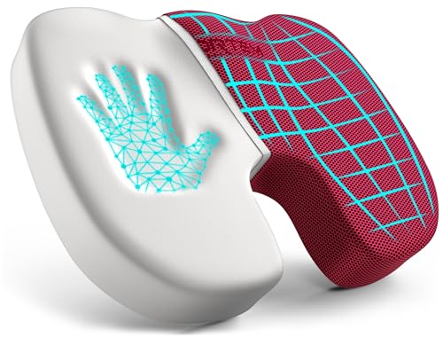 Listado de Sillon Ortopedico del mes. 45 FORTEM Cojín de Silla Oficina, Almohada para Asiento de Silla de Escritorio, Cojín para Asiento de Coche, Cojín de Coxis Ortopédico, Almohada Viscoelástica para Asiento de...