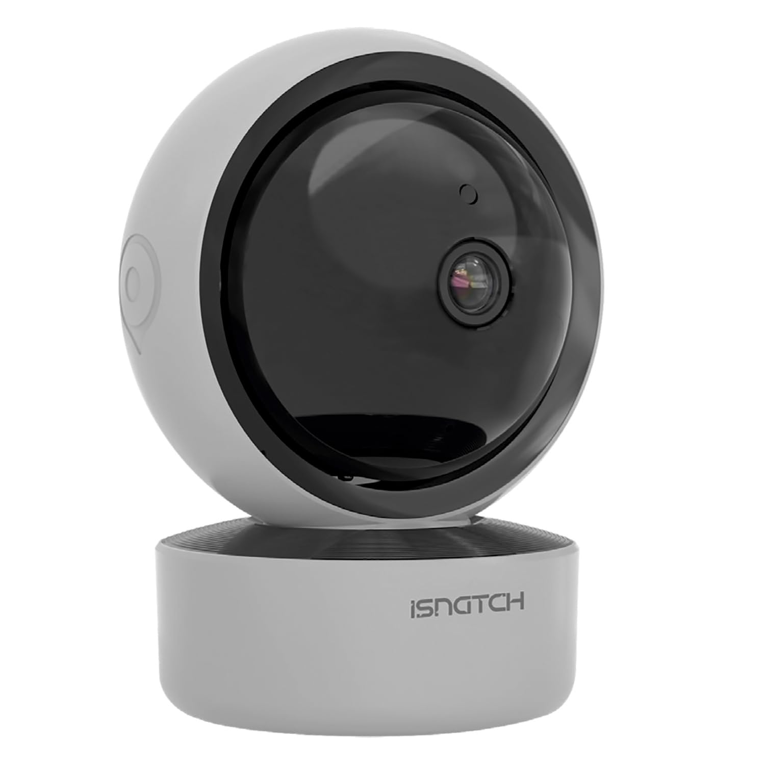 HeyCam Pro telecamera wi-fi interno motorizzata 2k 3mp, smart ip camera con motion tracking, visione notturna infrarossi, audio bidirezionale, compatibile con Alexa, Google Home e Onvif