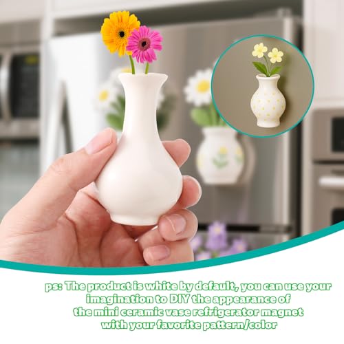 4 imanes decorativos para refrigerador en cerámica miniatura 4