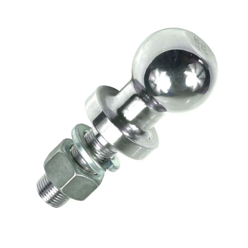 XIMPLIO 2 Zoll Kugelbolzen für US-Anhänger - Kugelkopf Kupplungskugel fi 50,8 mm