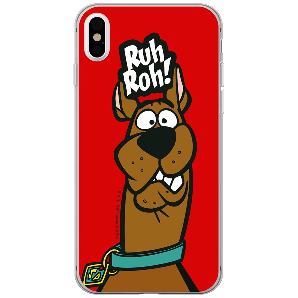 ERT GROUP mobile phone case for Iphone X/XS original and officially Licensed Scooby Doo pattern 007 optimally adapted to the shape of the mobile phone, case made of TPU