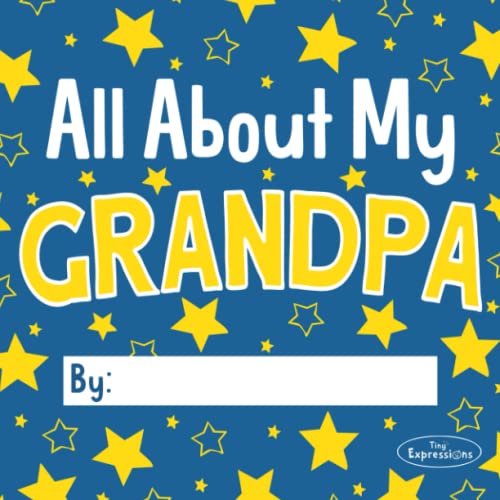 All About My Grandpa: 20+ Pages of Prompts and Coloring for Kids to Make a Unique Gift for their Grandpa image 2