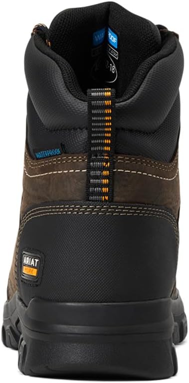 Ariat womens Treadfast 6" Waterproof Work Boot