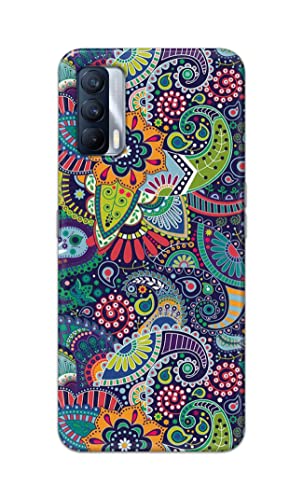 Image of Printed Hard Back Cover Case for Realme X7 Back Cover (Miraculous Patterns) -1803