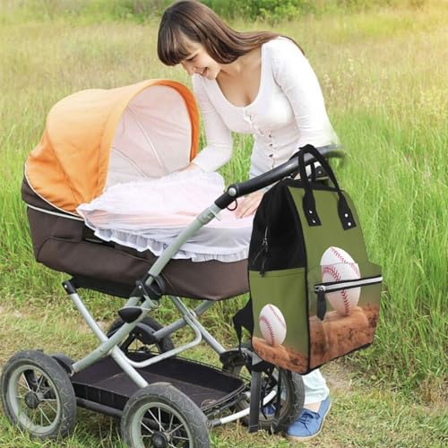Sac à dos grande capacité imperméable et multifonction pour les couches