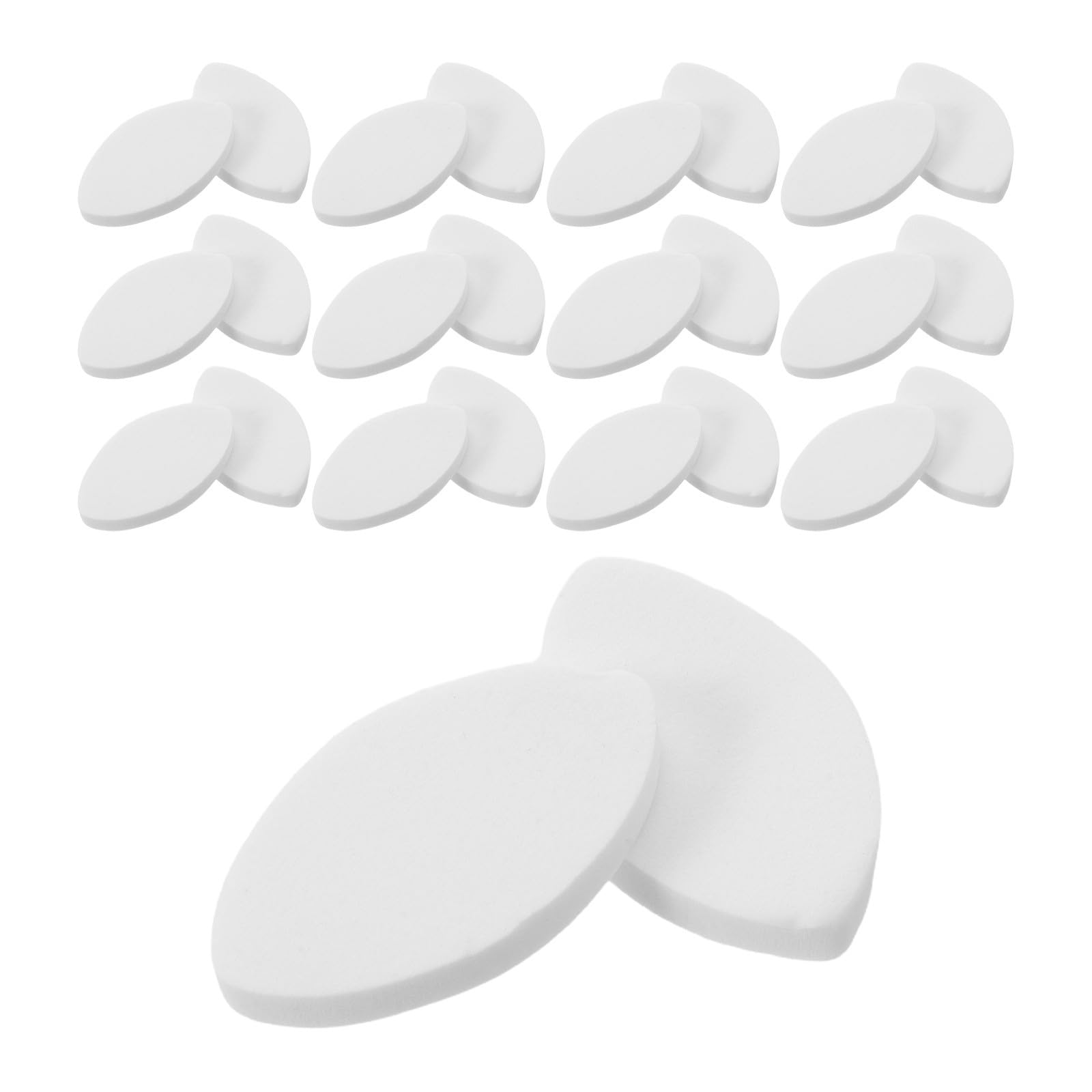 Zerodeko 200 esponjas de práctica para extensiones de pestañas con forma