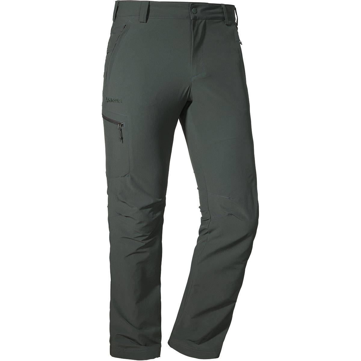 Schöffel Herren Pants Folkstone, leichte Wanderhose mit Stretch-Material, robuste Outdoor Hose mit sportlichem Schnitt, urban chic, 28