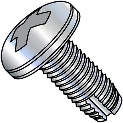 10-24X5/8 Phillips Pan Thread Cutting Screw Type 1 Fully Threaded Zinc (Pack Qty 7,000) BC-10101PP by Shorpioen - Made in USA