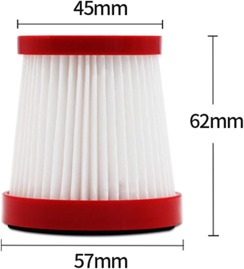 Filter Compatible with Compatible with Deerma VC01 Handheld Vacuum Replacement Filter Portable Collector Home Aspirator(2pcs)(6pcs)
