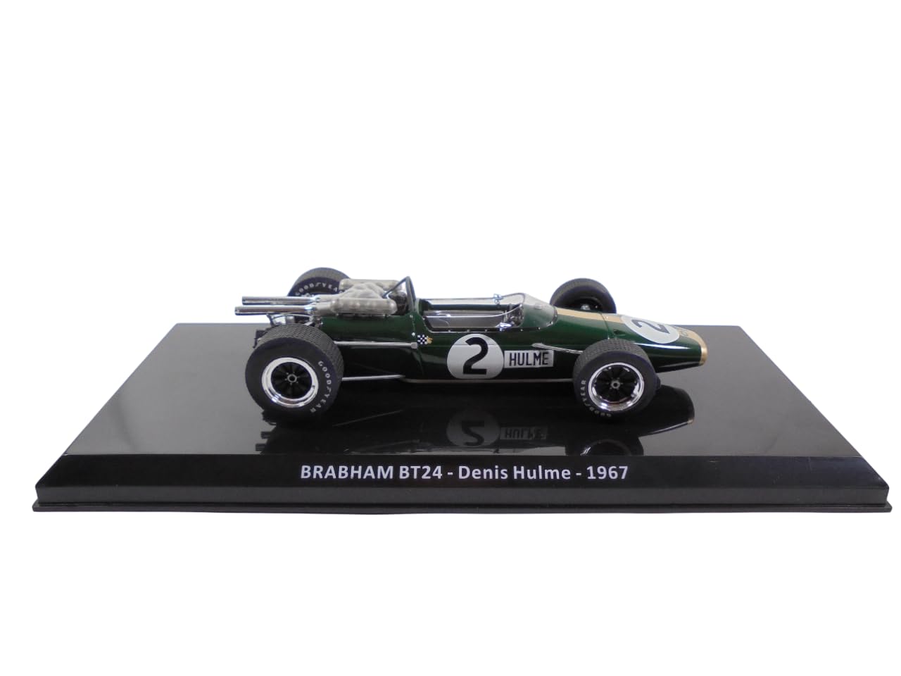 OPO 10 Formula 1 Compatibile con BRABHAM BT24 Denis Hulme 1967-1/24 Modello Auto OR089