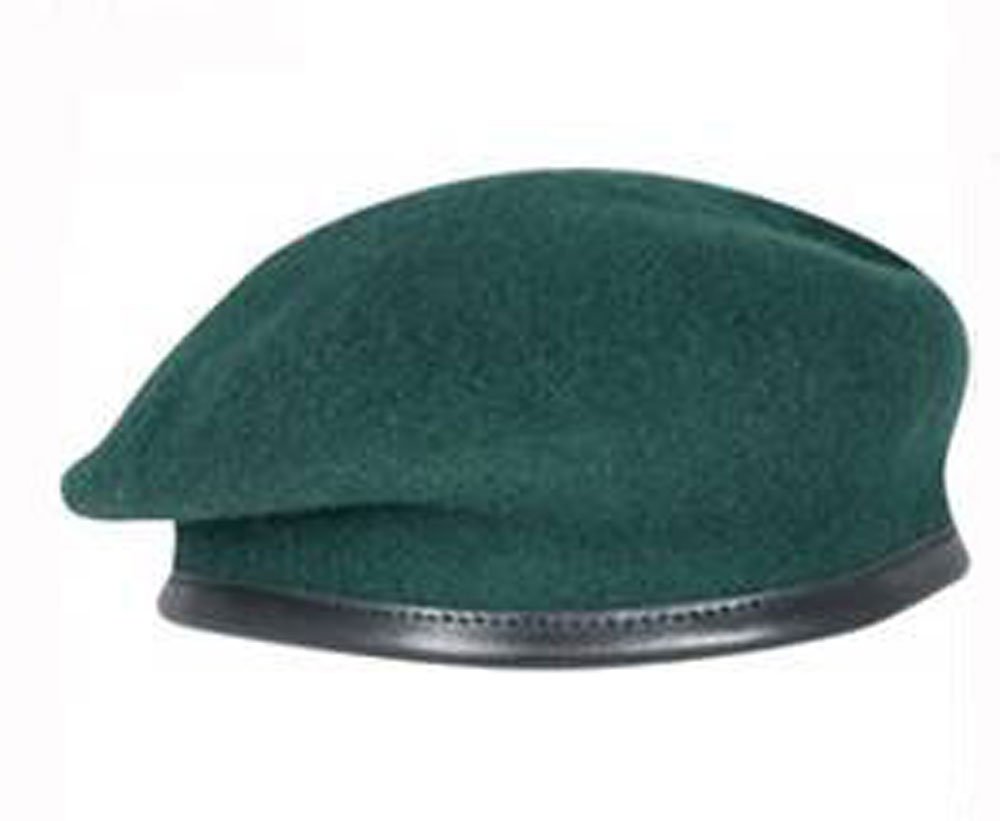 Epic Militaria Wool British Military Beret, Royal Marine Green, 56