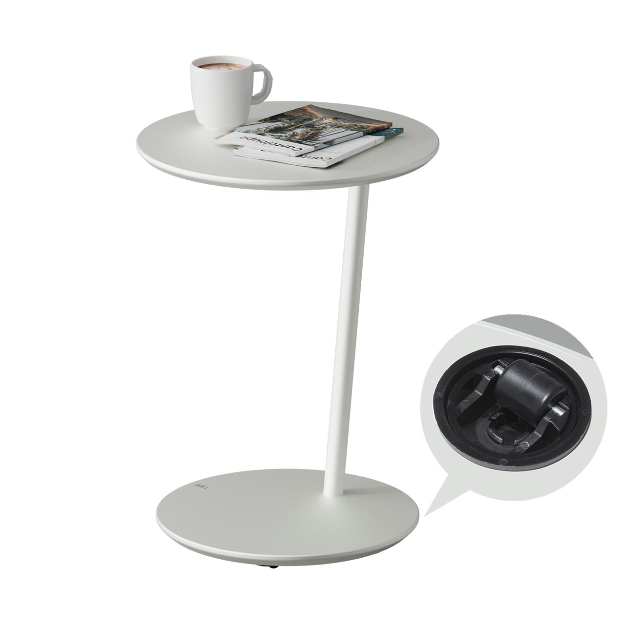 Amazon｜WALL SEVENSTAND A2 セブンサイドテーブル サテンホワイト