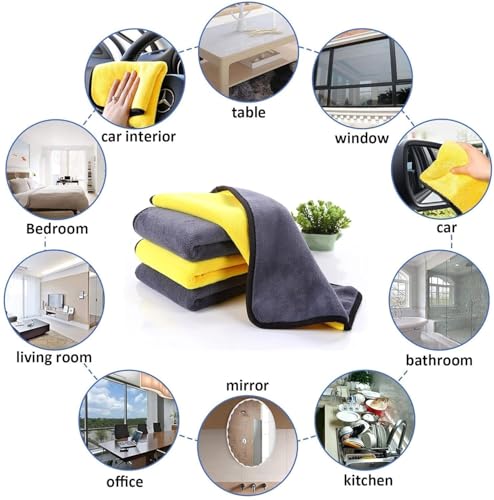 Image of Improtent Notes Cover for car 4 Wheelers with 3M Double Sided Tape (Holder+Cloth)