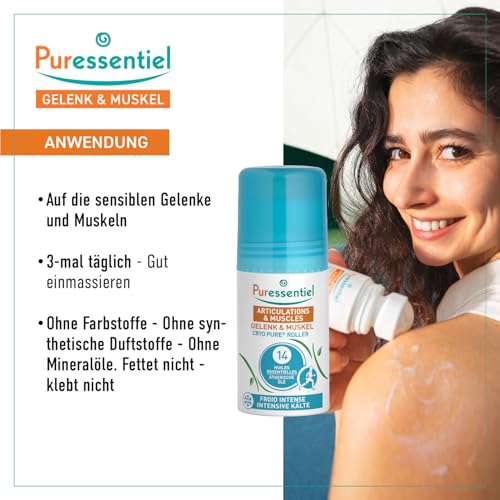 Puressentiel Kühleffekt-Roll-On mit Menthol und ätherischen Ölen 75 ml – Ansicht 5