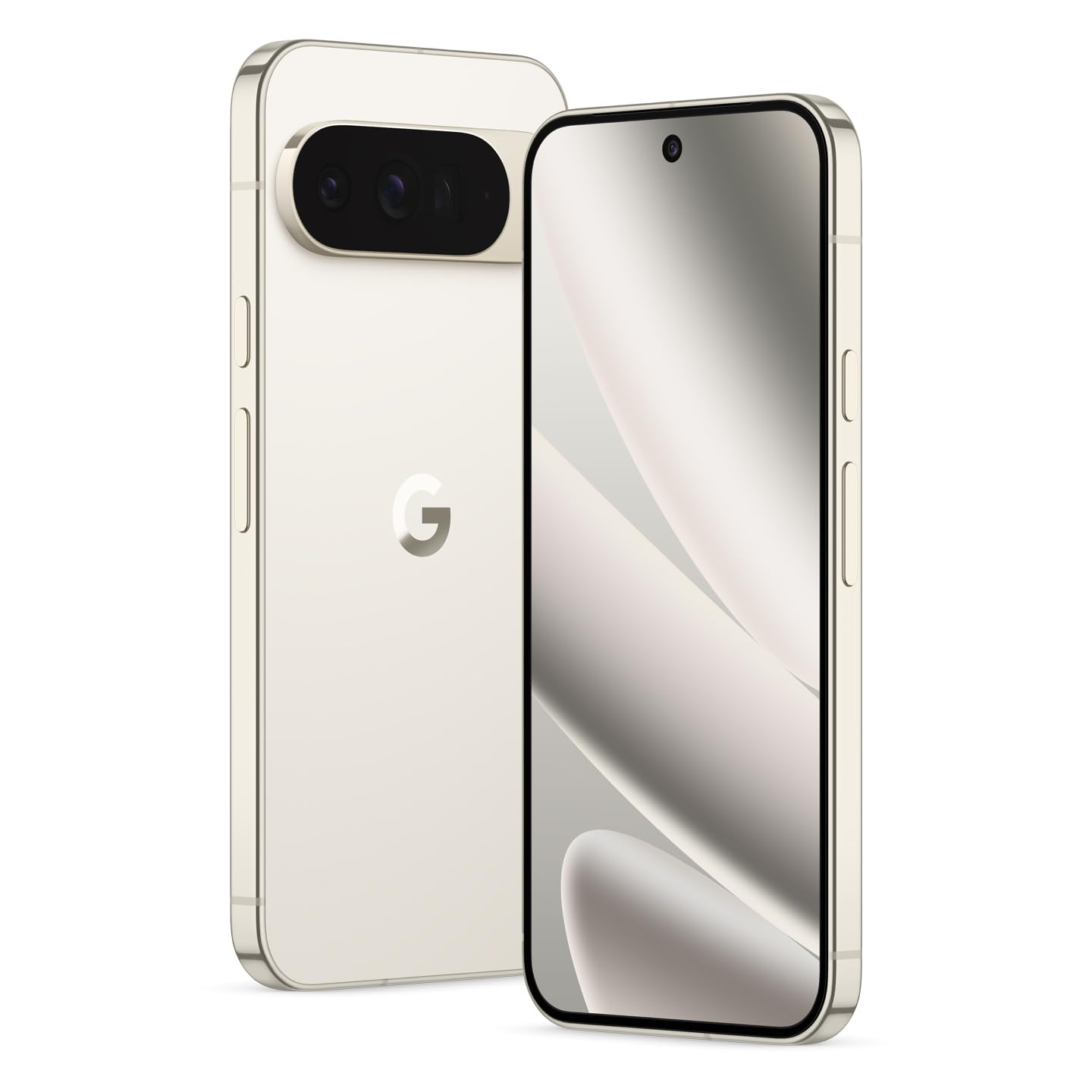 Google Pixel 10 Pro XL - Unlocked Android Smartphone with Gemini, Triple Rear Camera, 24+ Hour Battery, and 6.8" Super Actua Display - Porcelain - 256 GB