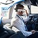 Saysurey Aviation Flight Training Glasses Adjustable View Limiting Goggles Device with Glasses Box and Tag(Clear)