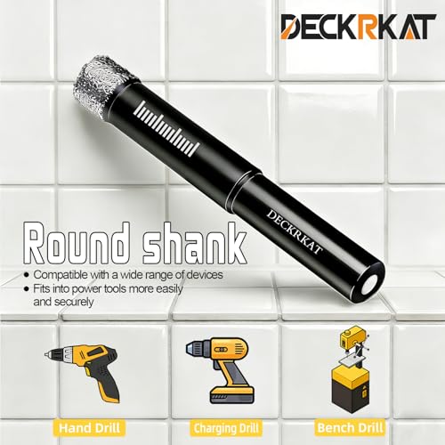 DECKRKAT Dry Diamond Drill Bit Set