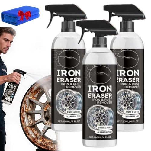 Iron Eraser - Iron Eraser Rust Remover Spray (120ML-3PCS)
