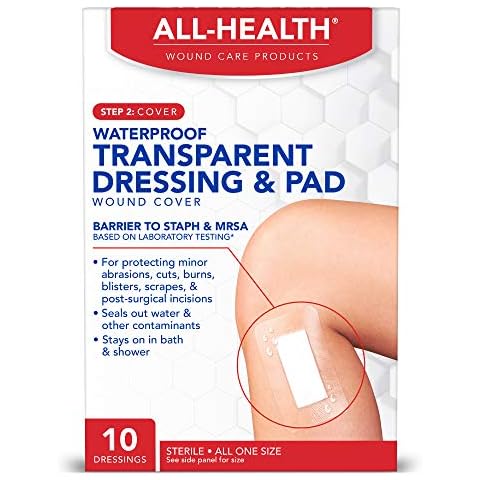 All Health Waterproof Transparent Dressing & Pad Cover