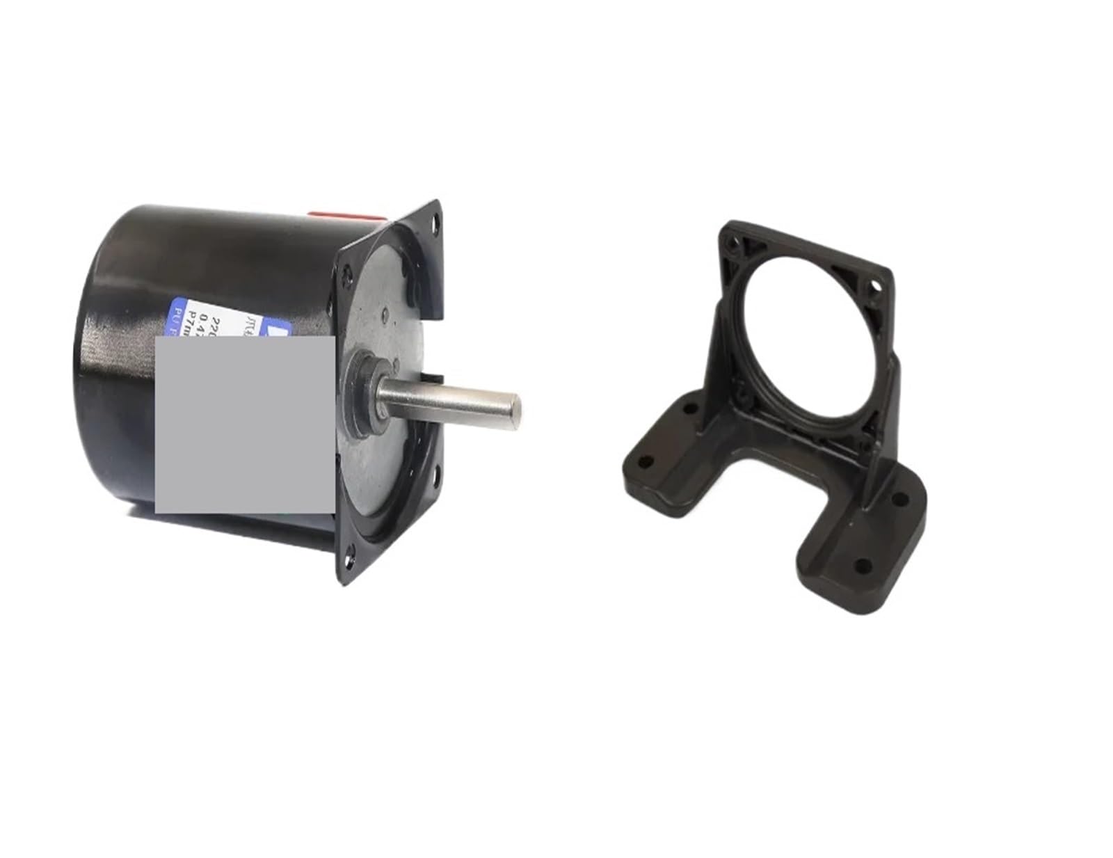 HYRBNSDLK Synchronous Motor 100KG 28W 68KTYZ 220 AC Permanent Magnet with Bracket CW/CCW Metal Geared Slow Speed 2.5 to 110RPM(60rpm with bracket)