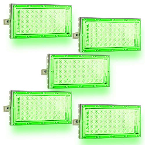 Image of MLD 20W Led Flood Light AC 220V Waterproof Brick focus Flood lights for indoor outdoor Lights | green | 20 Watt | Pack Of 5