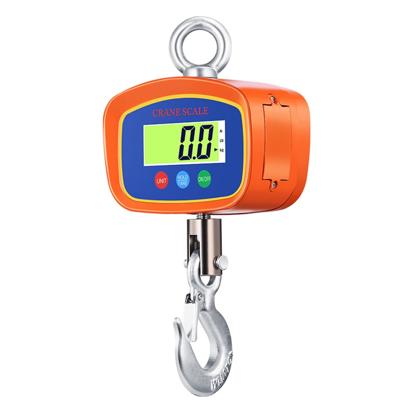 Báscula de grúa Digital con pantalla LCD Dual de 1000kg, báscula Industrial de gancho de aleación resistente, báscula colgante electrónica