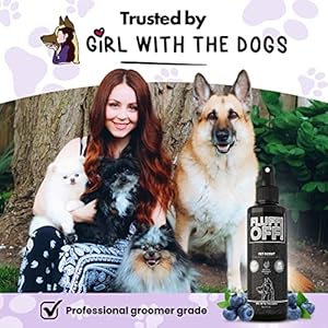 FLUFF OFF Pet Scent (Blueberry Bubblegum) 8 Oz – for Cats and Dogs – Made in USA