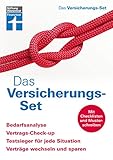 Das Versicherungs-Set: Genaue Bedarfsanalyse - Vertrags- und Versicherungscheck - Sparchancen optimieren - Inkl. Formulare | von Stiftung Warentest