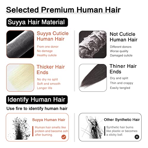 Image of SUYYA Tape In Hair Extensions Human Hair 20 Inch #P22 /60 /T18 Balayage | Remy Human Hair, Invisible Skin Weft, Straight Hair, 20PCS 40G, Ash Blonde to Medium & Platinum Blonde Balayage, Added Length