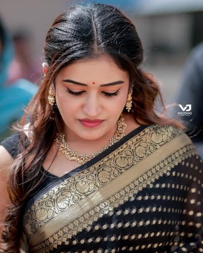 Image of Avantika Fashion Women's Kanjivaram Soft Silk Banarasi Sarees With Blouse Piece For Women