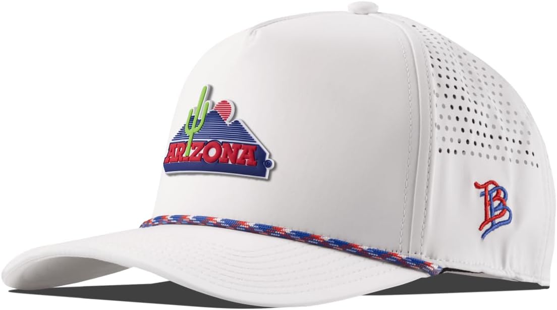 Branded Bills NCAA Arizona Wildcats 5-Panel OG Arizona PVC Hat for Men | Baseball Cap