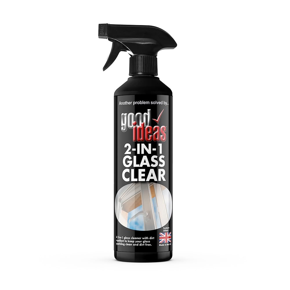 Easylife Lifestyle Solutions Good Ideas 60 Seconds By Easylife 2-In-1 Glass Spray Cleaner (500Ml). Home & Car Window Cleaner, Easy Home And Car Window Cleaning - Fully Guaranteed
