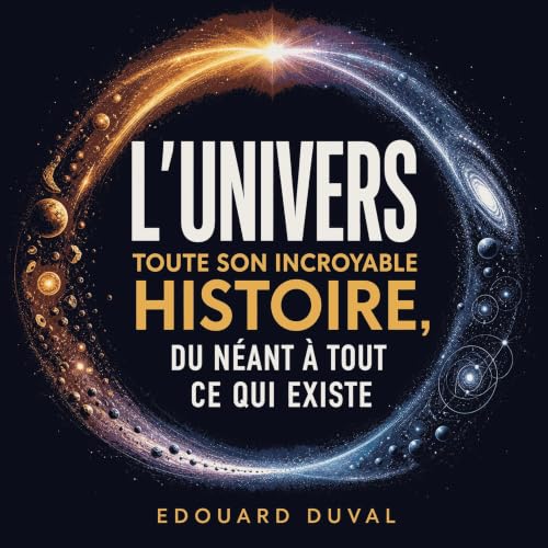 『L&rsquo;Univers : Toute son incroyable histoire, du n&eacute;ant &agrave; tout ce qui existe』のカバーアート