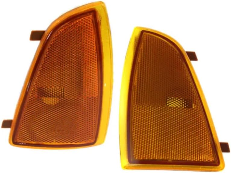 For Chevy Blazer/S10 Pickup Side Marker Light Assembly Unit 1994 1995 1996 1997 Driver and Passenger Side | Pair | GM2550140 + GM2551140