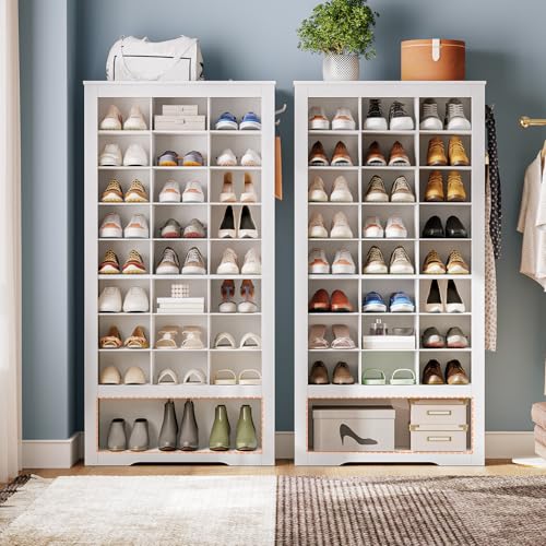 Meuble à Chaussures 9 Niveaux 24 Compartiments HOOBRO