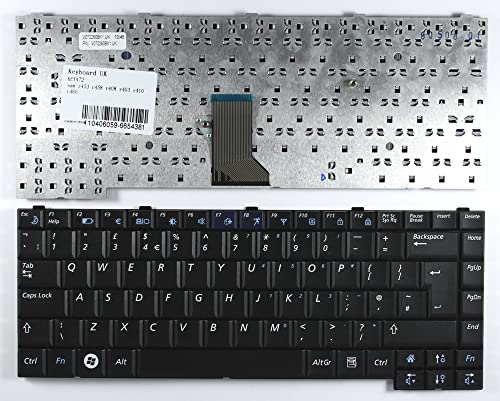 Clavier de remplacement pour Samsung NP-R58 touches noires PC